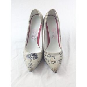 GOBY A Dream Come True Women's Heels Pumps Shoes Size 38 Made in Turkey‎